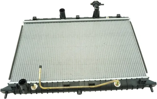 Vista 203 de TRQ Radiador de núcleo de aluminio de 1 fila Compatible con Subaru WRX STI 2.5L Turbo AWD 2015-2020