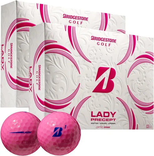Vista 2 de Pelotas de golf, Lady Precept Pink 2021, goma