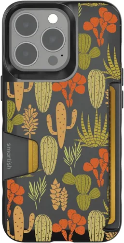 Vista 13 de Smartish - Personalidad espinosa - Funda tipo cartera para iPhone 15 - Wallet Slayer Vol 1 [delgado + protector] tarjetero - Compatible con iPhone 15