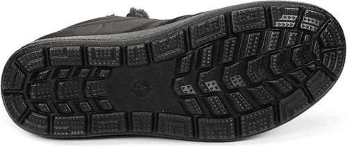 Vista 4 de Botas de nieve de invierno con forro de piel cálida para mujer, impermeables, botines al aire libre, zapatos cómodos para mujer