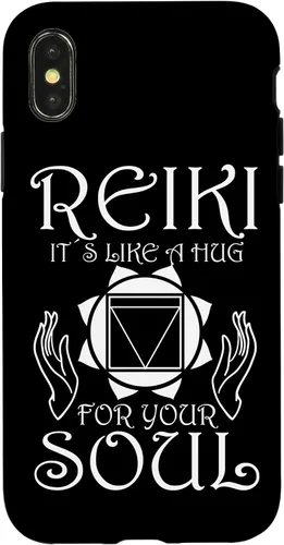 Vista 4 de iPhone 15 Reiki - Es como un abrazo para tu alma curando manos Reiki