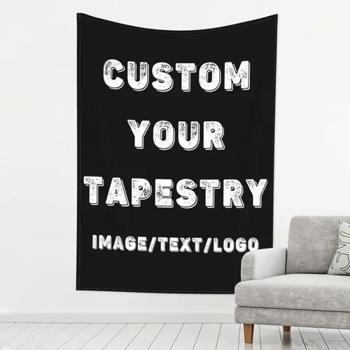 Vista 15 de Tapiz personalizado para cargar imágenes para colgar en la pared, telón de fondo personalizado con foto y texto, carteles personalizados