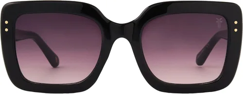 Vista 3 de Frye Gafas de sol Ainsley Cateye para mujer, Negro