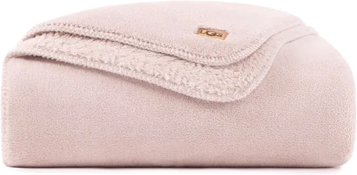 Vista 15 de UGG Whitecap Queen - Manta de forro polar de felpa, 90 x 90 pulgadas, color Se adapta a camas de tamaño Queen y Matrimonial, suave forro polar