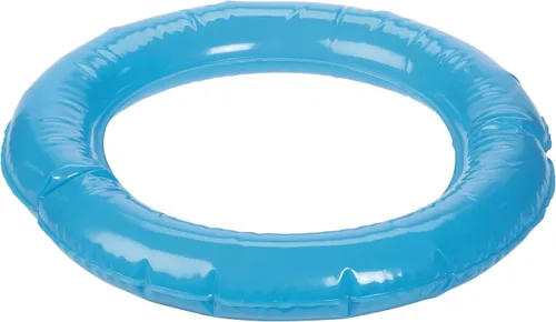 Vista 4 de Toysmith Tricera-Toss - Juguete inflable para lanzar anillos de piscina