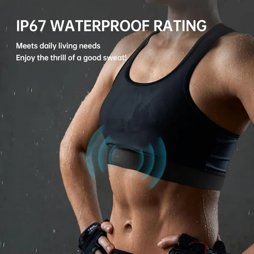 Vista 12 de Heart Rate Monitor Chest Strap Bluetooth ANT+ IP67 Waterproof