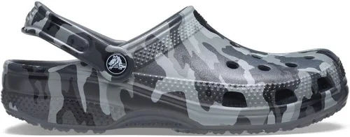 Vista 3 de Crocs Zuecos unisex para adultos con estampado clásico de camuflaje