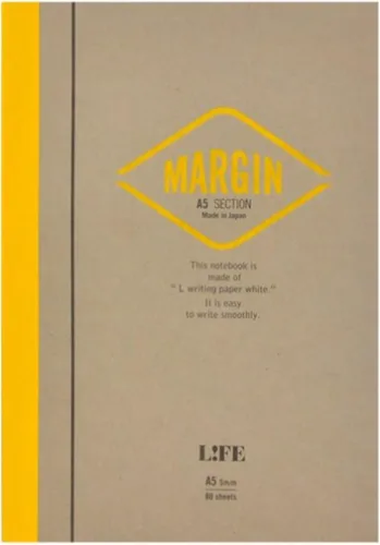 Vista 6 de Life, MARGIN N711 - Cuaderno de notas A5, rojo