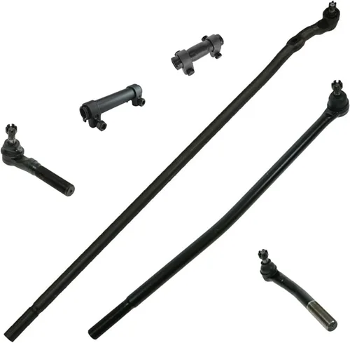 Vista 224 de TRQ Kit de dirección delantera con barra de acoplamiento de fuelle de piñón y cremallera compatible con Toyota Echo 2000-2005