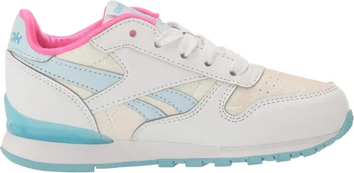 Vista 6 de Reebok Unisex-Child Classic Leather Step N Flash Light Up Sneaker