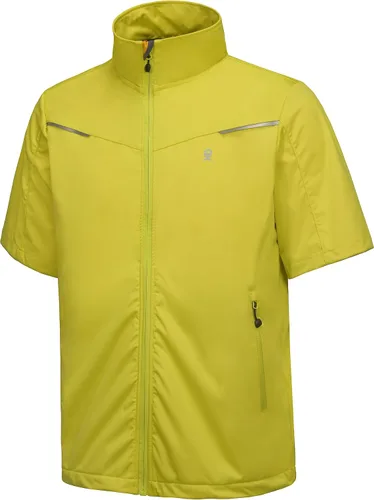 Vista 14 de Little Donkey Andy Chalecos ligeros Softshell para hombre, chaquetas de manga corta para golf, senderismo, correr