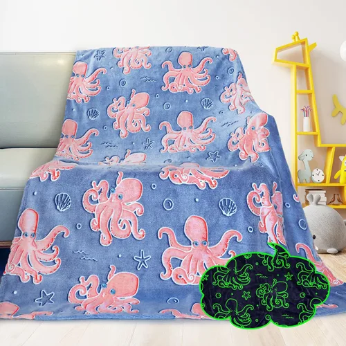 Vista 58 de Manta de vaca para niños de 40 x 50 pulgadas, ropa de cama de forro polar ultrasuave para niños y niñas, manta ligera para cochecito de bebé, bonita