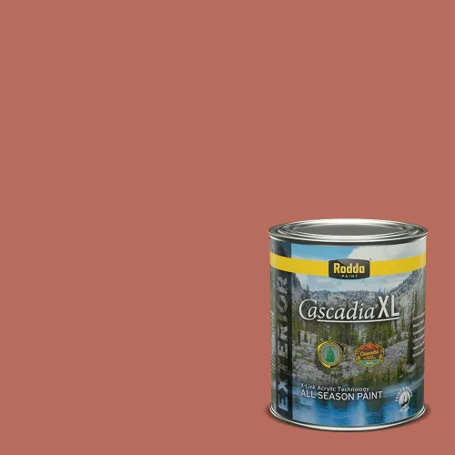Vista 256 de Rodda Paint CASCADIA ZERO - Pintura plana e imprimación para interiores en uno, cuarto de galón, crema de ballet