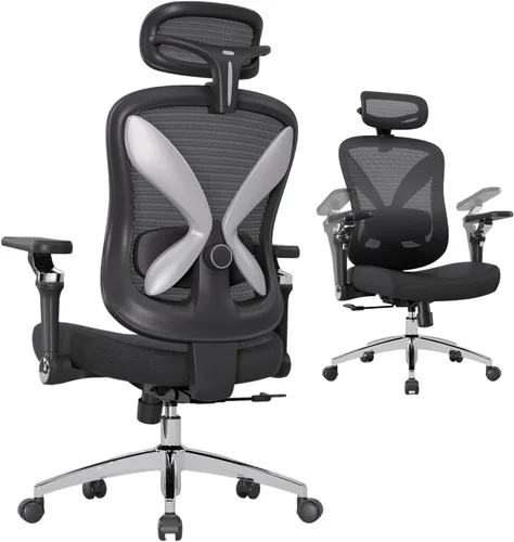 Vista 8 de amseatec Silla de oficina de malla Beige