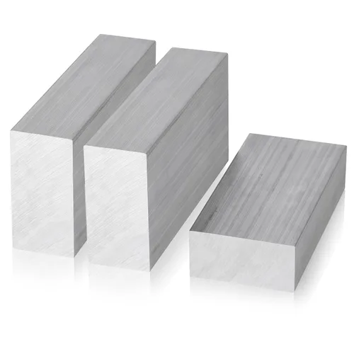 Vista 9 de 2 piezas de barra cuadrada de aluminio de 1 x 2 pulgadas, 4 pulgadas de largo + 0/-.05 pulgadas, placa de uso general 6061, nuevo molino sólido (2)