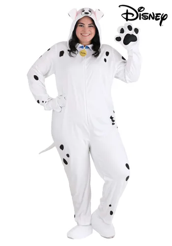 Vista 2 de Disfraz de Perdita para Mujer Talla Plus de 101 Dálmatas de Disney Multicolor