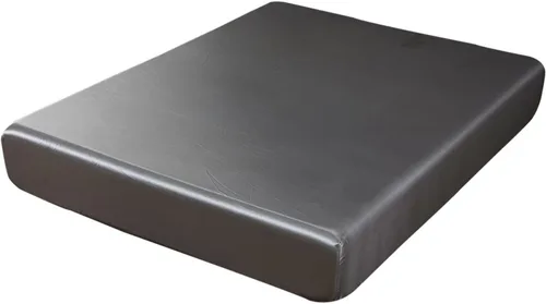 Vista 12 de FCLDESHOP Sábana bajera profunda, sábana bajera de microfibra cepillada satinada de color sólido, funda de colchón fresca de seda de hielo de verano