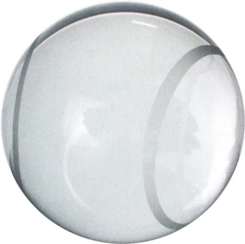 Vista 8 de Amlong Crystal Pisapapeles de béisbol de 3 pulgadas con caja de regalo