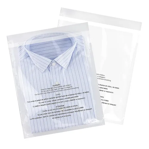 Vista 15 de iMailer - 100 unidades - 6 x 9 pulgadas, bolsas de polietileno transparentes con advertencia de asfixia autosellantes 1.6 mil para tarjetas y sobres