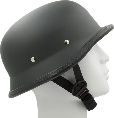 Vista 5 de Clásico Disfraz Carnaval Patín Scooter Skull Cap Novedad Alemán OSFM Flat Negro