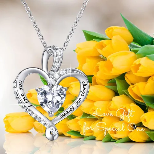Vista 6 de Collares de corazón para mujer