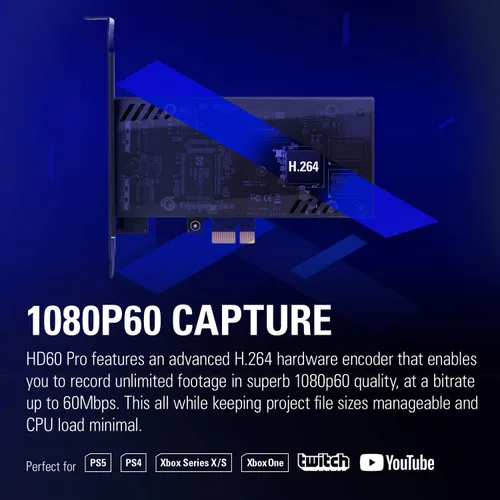Vista 3 de Elgato Game Capture HD, Xbox y PlayStation Grabadora de juegos de alta definición para Mac y PC