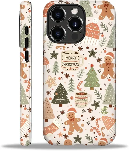 Vista 38 de Funda para iPhone 13 iPhone 14, a prueba de golpes, funda protectora híbrida de 2 capas, doble protección contra caídas, antiarañazos, diseño