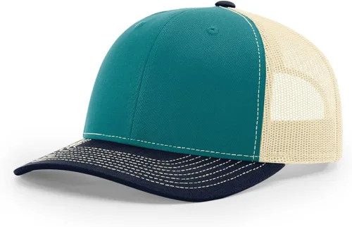 Vista 136 de Richardson 112 Gorra de Camionero - Gorra Snapback Ajustable Premium - Gorras Richardson en Blanco de Seis Paneles Estructurados Árbol real Max 7