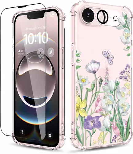 Vista 46 de Funda para iPhone 13 y iPhone 14 (6.1 pulgadas), funda protectora delgada de poliuretano termoplástico suave a prueba de golpes, bonito