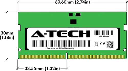 Vista 7 de A-Tech 8 GB de RAM compatible con Acer Nitro 5 AN515-46-R0EQ Gaming Laptop DDR5 4800MHz PC5-38400 SODIMM 1.1V 262 pines no ECC SO-DIMM
