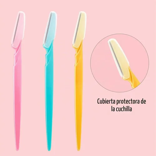 Vista 3 de Boao 60pcs Dermaplane Razor