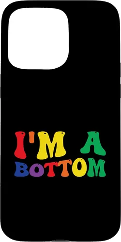 Vista 31 de Funny Gay Pride Rainbow Flag I'm A Bottom Case for iPhone 16