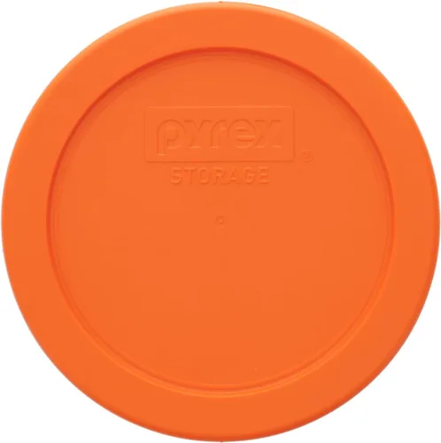 Vista 7 de Pyrex 7200-PC 2 tazas azul tapa de repuesto para almacenamiento de alimentos, fabricada en Estados Unidos BPA-Free Plastic Fits 7200 Round Glass
