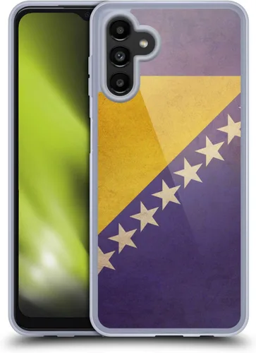 Vista 24 de Head Case Designs Juego de 2 banderas argentinas vintage de gel suave compatible con Samsung Galaxy A13 5G (2021)