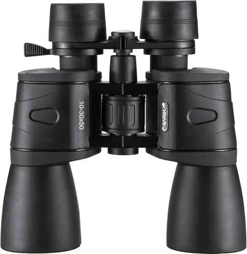 Vista 7 de Barska AB10169 Gladiator 10-30x50 Zoom Binoculares con adaptador de trípode para visión de largo alcance, observación de aves, senderismo, deportes