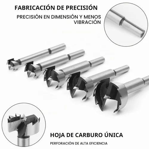 Vista 2 de BAIDETS Broca Forstner de 1 Pulgada - Broca Forstner de 1" para Madera con Mango Redondo