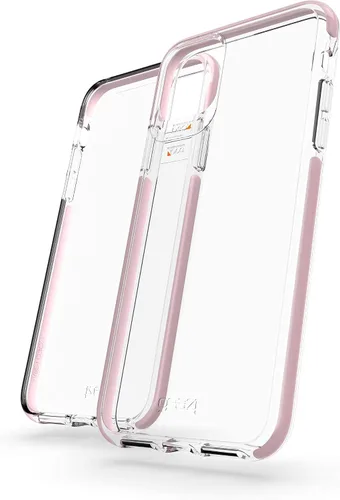 Vista 4 de Gear4 ZAGG Piccadilly - Funda compatible con iPhone 11 Pro Max, protección avanzada contra impactos con tecnología D3O integrada, color oro rosa
