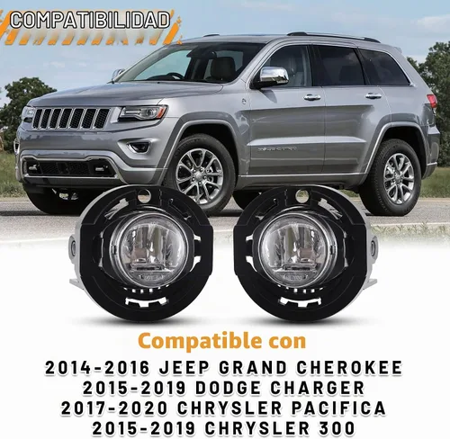 Vista 8 de Conjunto de luces antiniebla LED para Jeep Grand Cherokee 2014