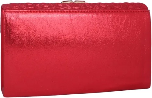 Vista 2 de Adoptfade - Bolso de noche para mujer diseño de diamantes de imitación