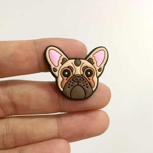 Vista 2 de Dijes para zapatos de perro para decoración de zapatos de zueco dijes de perro para zapatos, cachorros, mascotas, para niños, adultos, amantes
