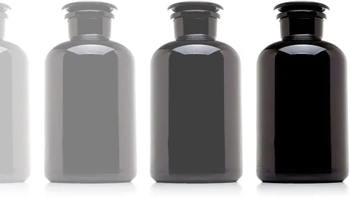 Vista 13 de Infinity Jars 50 ml (1.69 fl oz) Tarro de vidrio negro con bloqueo ultravioleta, hermético, a prueba de olores, recargable, para hierbas, especias