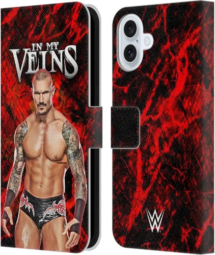 Vista 38 de Head Case Designs Officially Licensed WWE in My Veins Randy Orton Leather Wallet Case Compatible with Apple iPhone 11