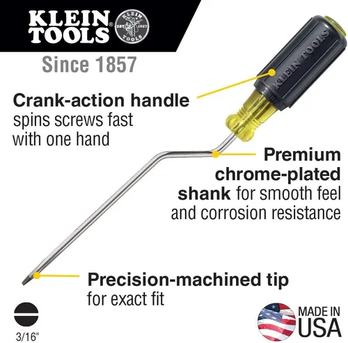 Vista 6 de Klein Tools Cortador/pelacables (K1412) y juego de destornilladores