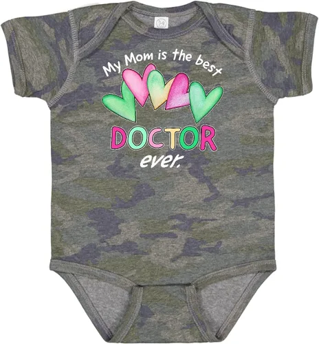 Vista 5 de inktastic Body para bebé My Mom Is the Best Doctor Ever