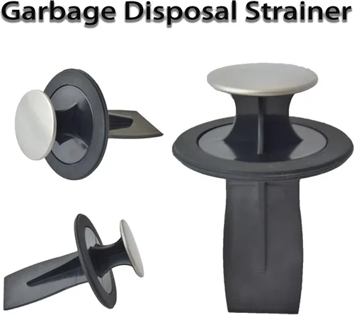 Vista 6 de Raspador de basura de 3.07 a 3.15 pulgadas, herramienta de trituración, colador de desechos de basura, raspador de alimentos, tapón/colador