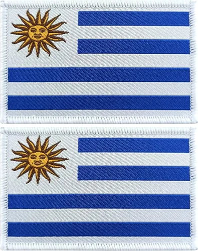 Vista 11 de QQSD Parche de bandera argentina Argentina - Cierre de velcro, paquete de 2