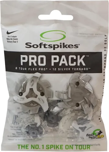 Vista 7 de Softspikes Tour Flex Pro Tacos de golf con giro rápido Fast Twist 3.0-18 púas - Negro