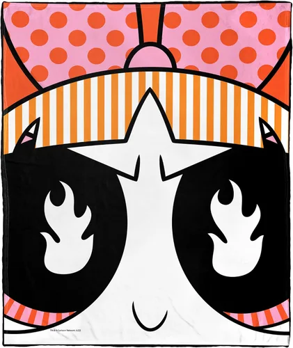 Vista 16 de Northwest Powerpuff - Manta de seda táctil para niñas, 50 x 60 pulgadas, Birthday Bash The Baddie