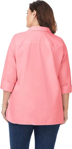 Vista 5 de Foxcroft Túnica Pandora de manga 34 para mujer