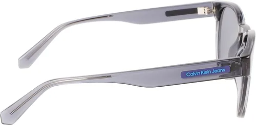 Vista 7 de Calvin Klein JEANS CKJ22609S - Gafas de sol redondas, color gris, talla única, Gris